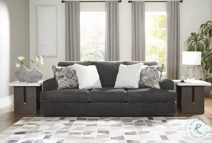 Karinne Smoke Sofa by Ashley