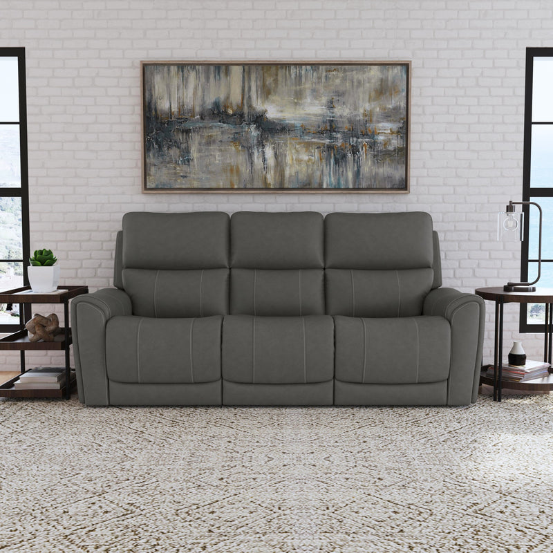 Carter Power Reclining Sofa with Console by Flexsteel