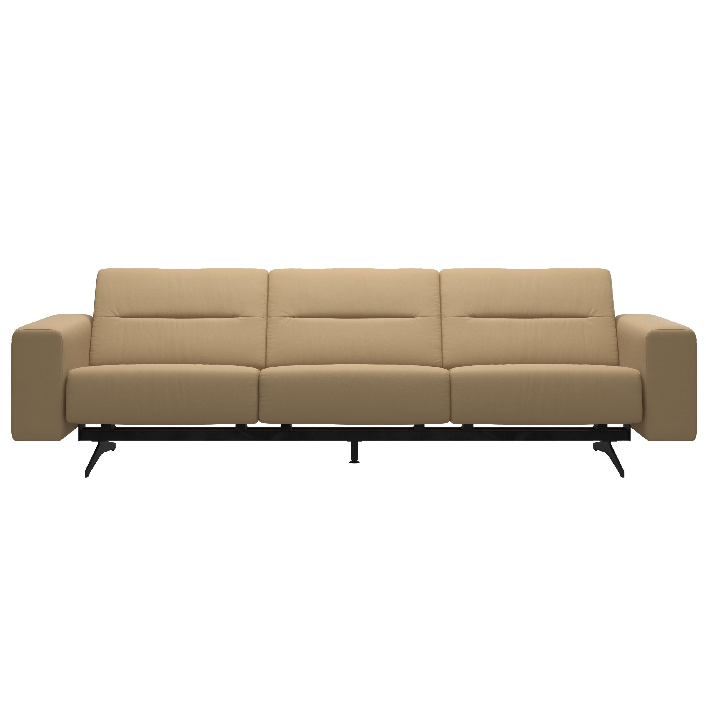 Stressless® Stella Sofa in Sand/Black Base