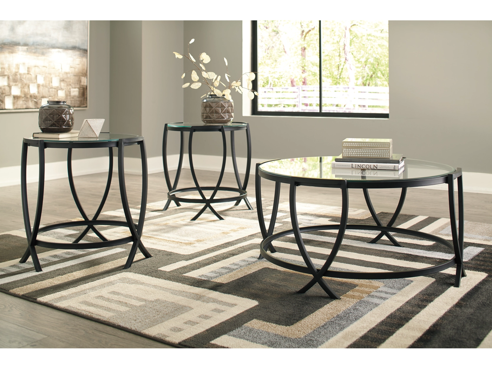 Tarrin Set of 3 Tables by Ashley