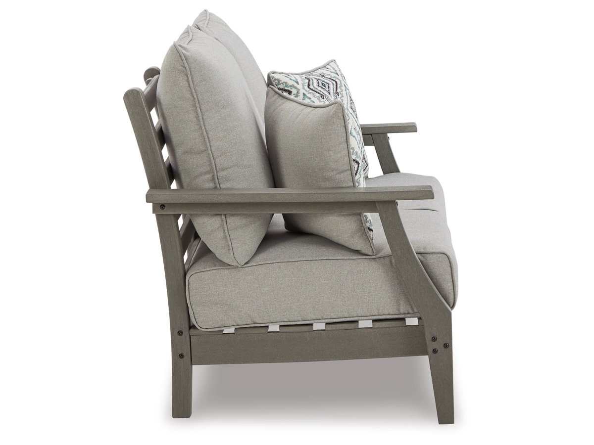 Clearance: Visola Outdoor Loveseat by Ashley