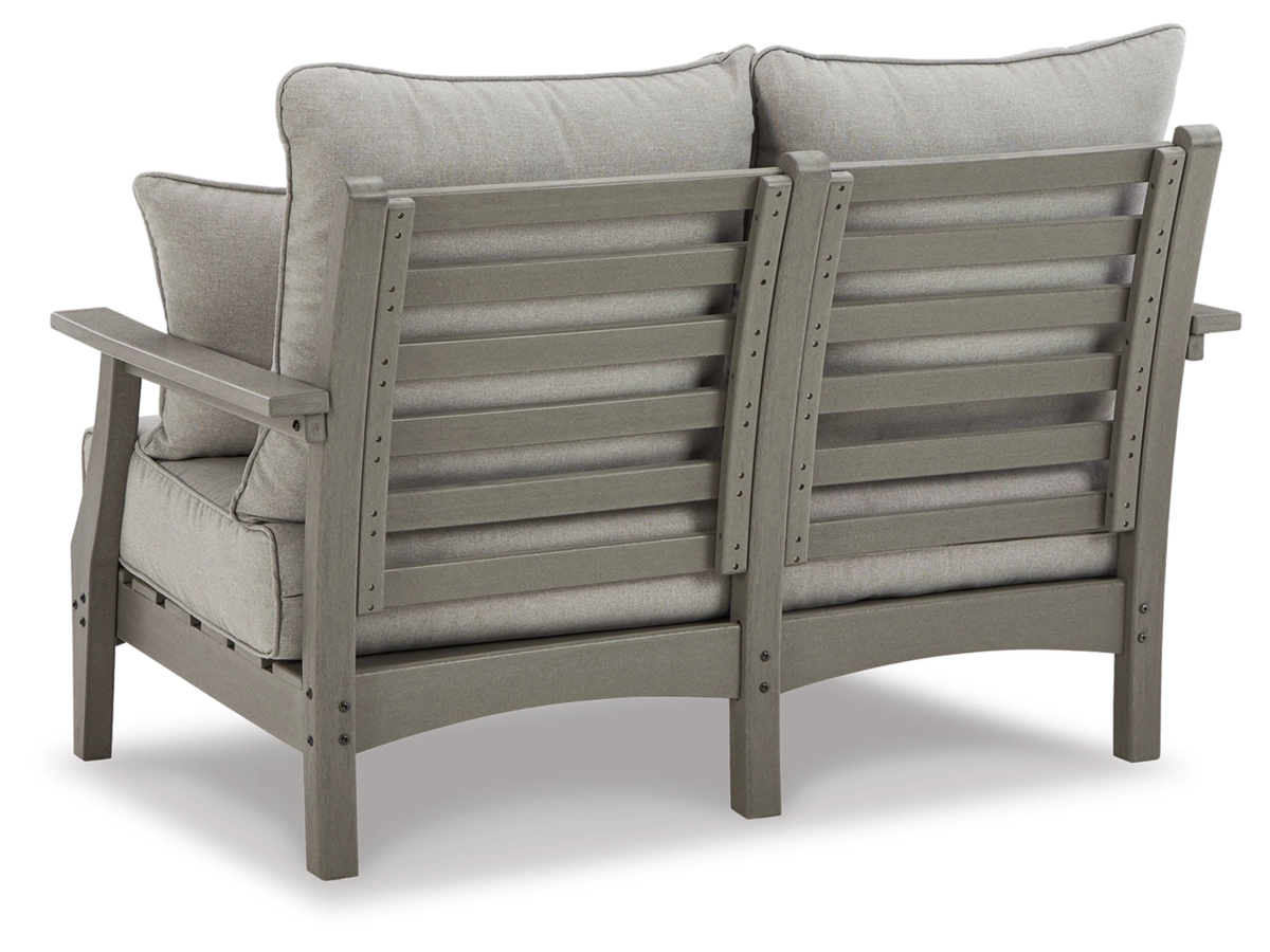 Clearance: Visola Outdoor Loveseat by Ashley