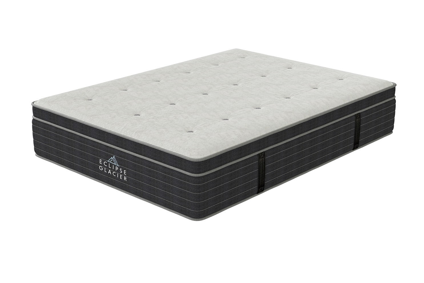 Glacier Washington Tufted Euro Top Medium-Firm Mattress by Eclipse