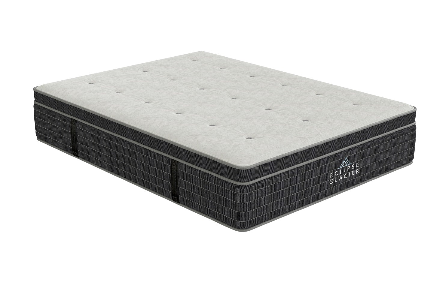 Glacier Washington Tufted Euro Top Medium-Firm Mattress by Eclipse